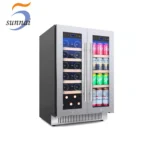 SW-54 dual zone wine and beverage cooler detail(23)