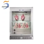 made logo 125l steak beef meat compressor dry age refrigerator