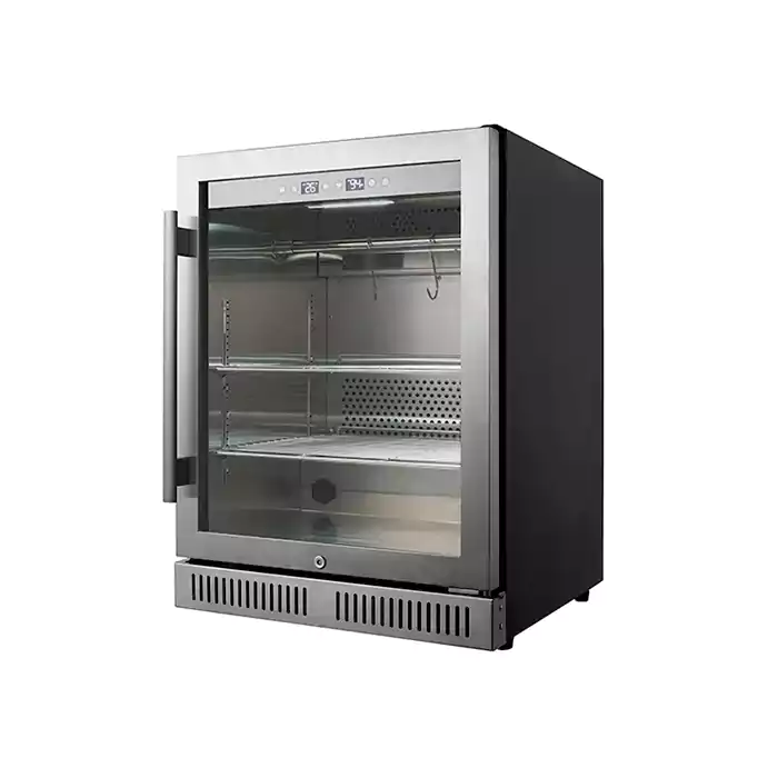 made logo 125l steak beef meat compressor dry age refrigerator