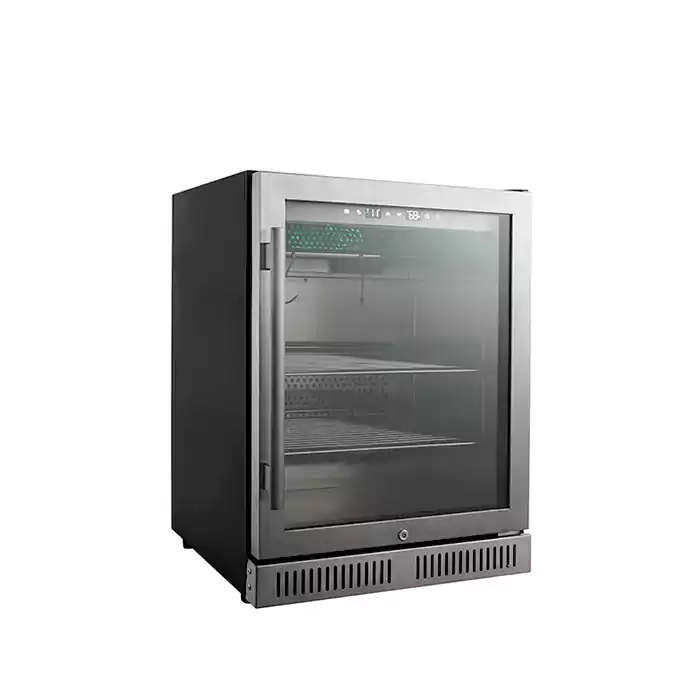 made logo 125l steak beef meat compressor dry age refrigerator