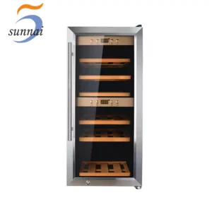 freestanding SS door wine cooler