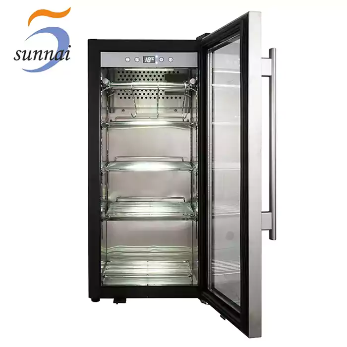 china manufacturer small 75l dry aging fridge