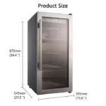 china manufacturer small 75l dry aging fridge