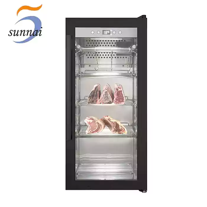 black casing small 75l meat chicken duck dry ager machine