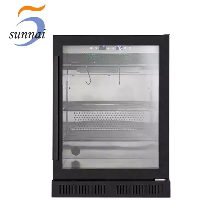 Sunnai Supply Black 125L Meat Beef Steak Maturing Dry Age Cooler