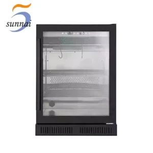 sunnai supplier freestanding dry age cooler black 125l meat beef steak maturing