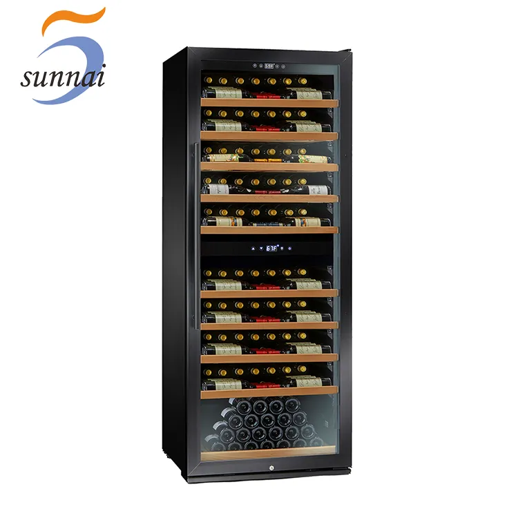 Sunnai Wholesale Freestanding Large 300 Bottles Compressor Wine ...