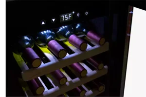 how does a wine cooler work