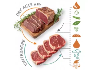 dry aging vs wet aging