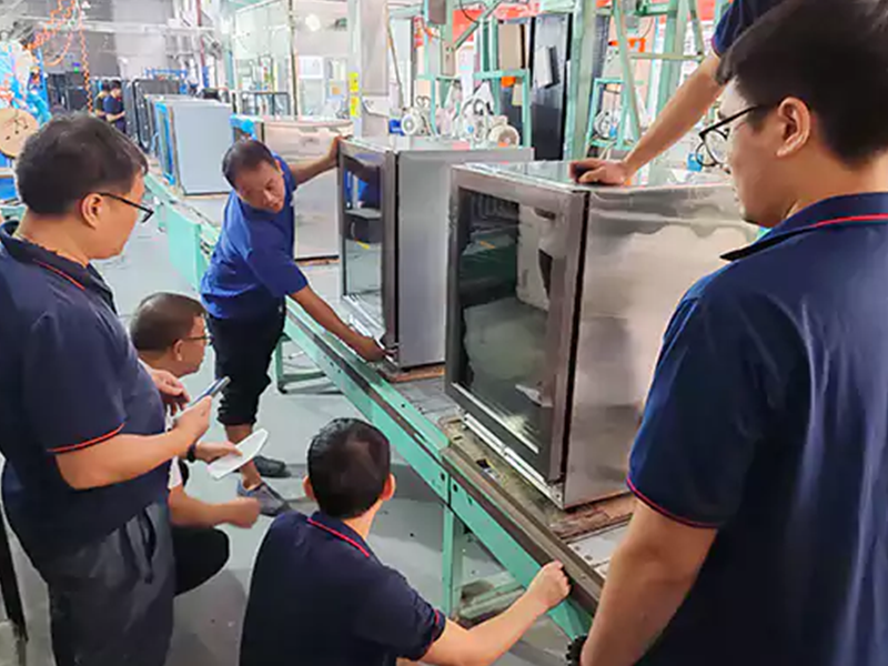 dry age fridge production line