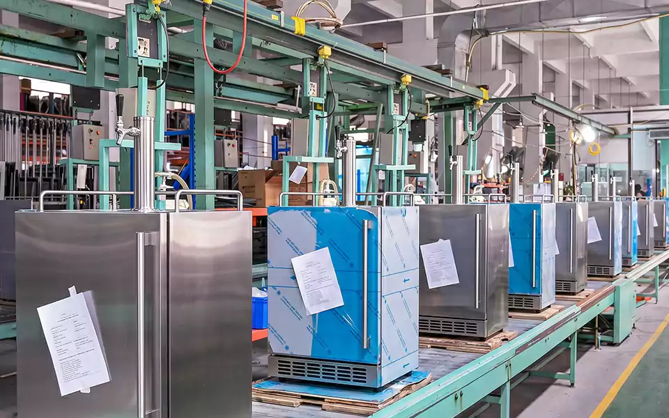 precision draft beer cooling systems