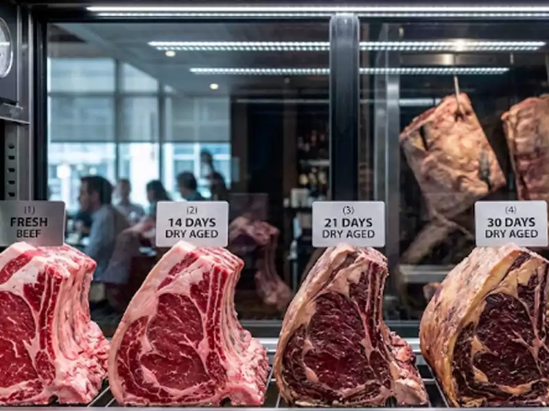 dry aging beef