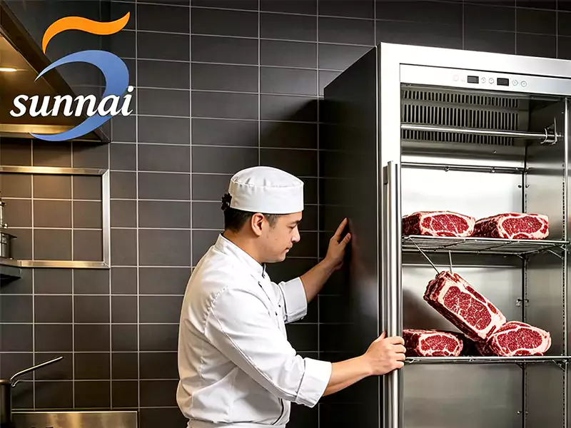 commercial dry aging refrigerator steakhouse
