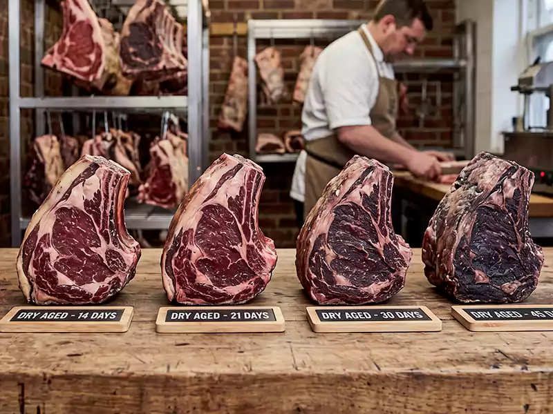 day aged beef comparison
