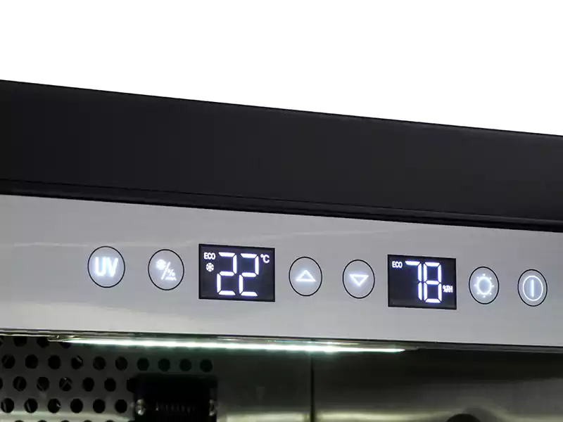 乾燥熟成用冷蔵庫の温度・湿度コントローラー